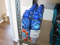 12 flessen aarbeiensiroop carvan cevitam. - afbeelding 1 van  2