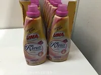 12 flessen vloeibaar wasmiddel una, gekleurd, color - afbeelding 4 van  4