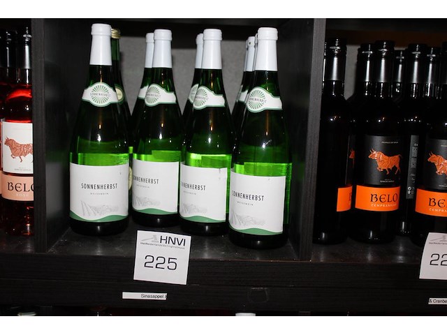 12 flessen zoete witte wijn sonnenherbst - afbeelding 1 van  2