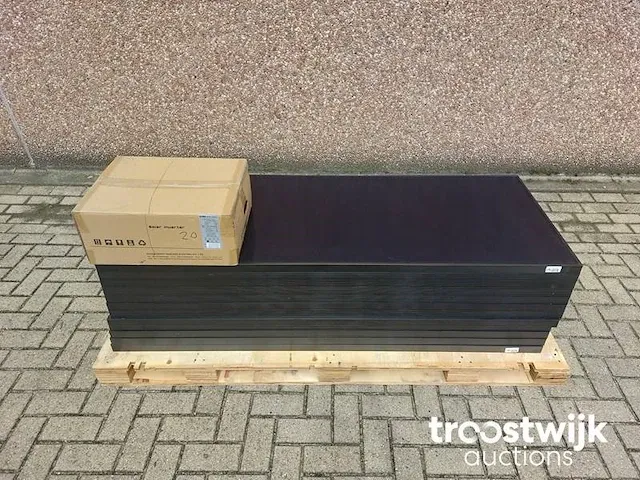 12 full black stion stl-145a zonnepanelen en 1 saj sununo-tl2k omvormer (1-fase) - afbeelding 1 van  7