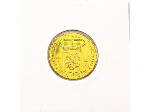 1/2 gouden rijder 1750 - afbeelding 2 van  2