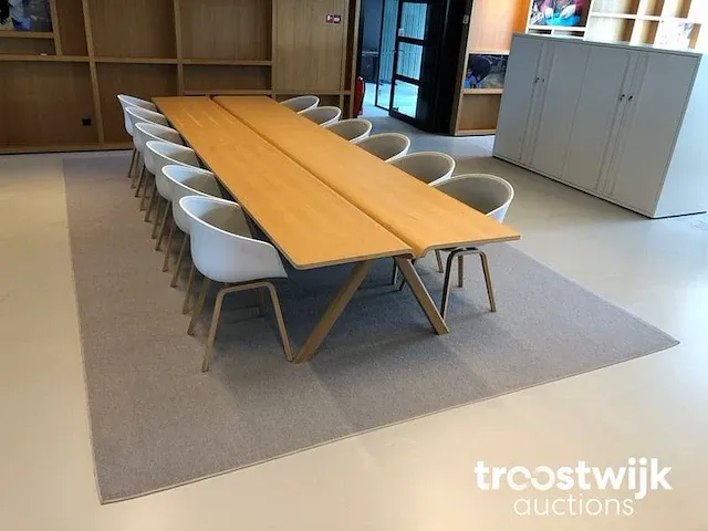 12 persoons vergaderset + vloerkleed - afbeelding 6 van  28