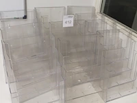 12 plexiglas folderhouders a4. - afbeelding 1 van  1