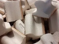 12 schuurblokjes 10x7 cm - afbeelding 1 van  3