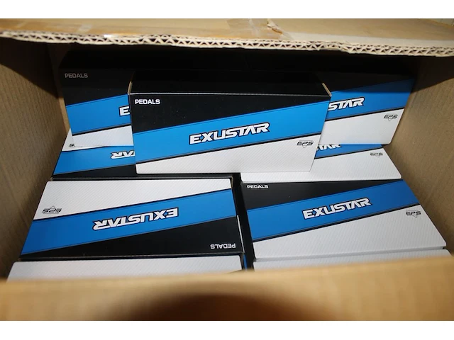 12 sets fietspedalen exustar e-pr15 in doos. - afbeelding 2 van  2