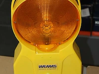 12 waarschuwing/afzetlampen in doos weams incl. accu's - afbeelding 3 van  4