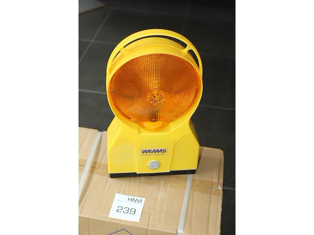 12 waarschuwing/afzetlampen in doos weams incl. accu's - afbeelding 3 van  4