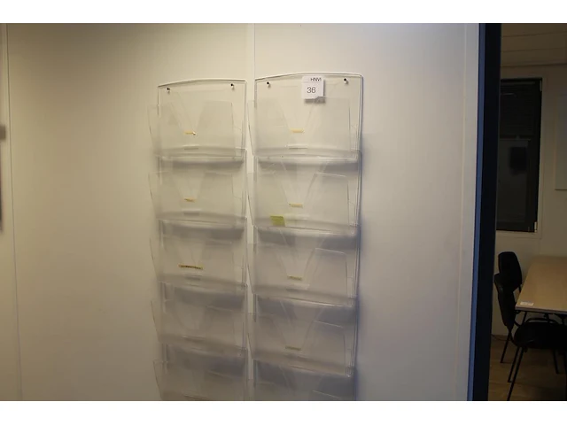 12 wandbrievenbakjes lyreco 36 x 26 cm. - afbeelding 1 van  3