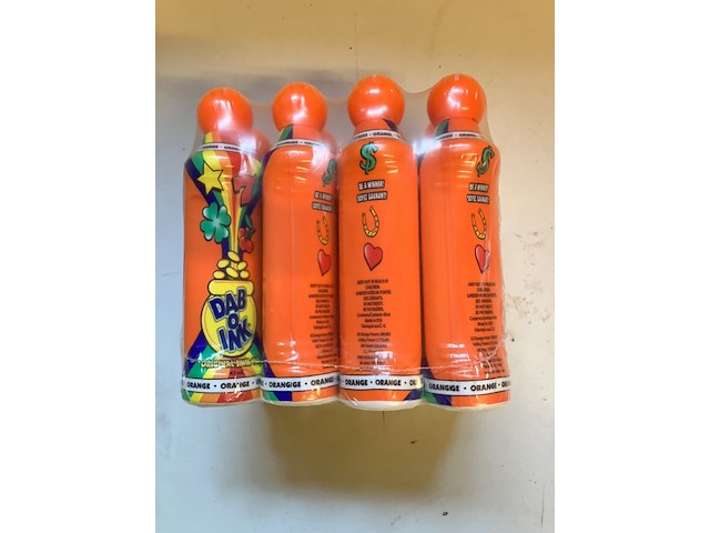 12 x dabbers oranje - afbeelding 2 van  7
