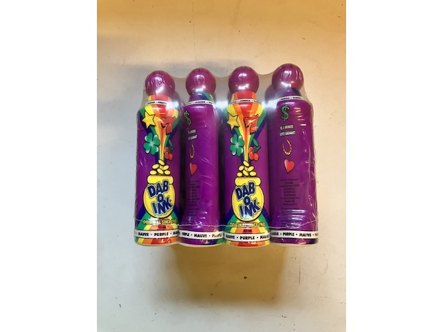 12 x dabbers paars - afbeelding 7 van  7