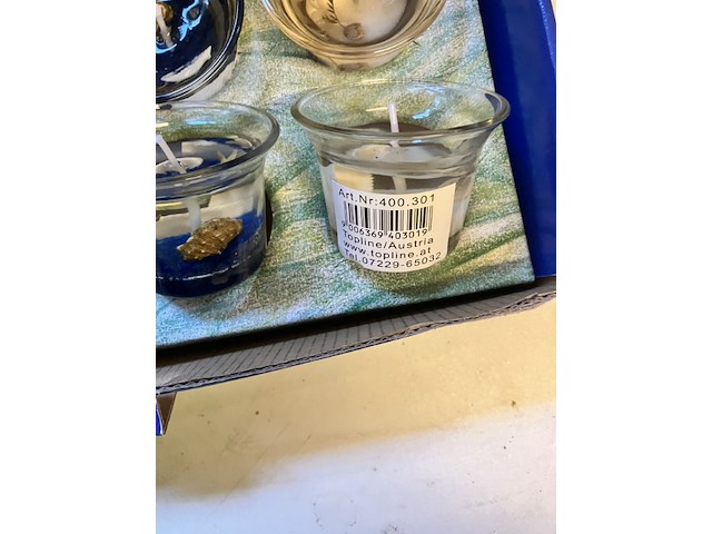 12 x gelkaars in mooie showdoos - afbeelding 8 van  11