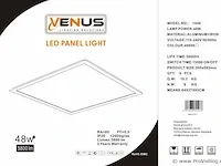12 x led paneel 48w - 60cm x 60cm - 4000k neutraal wit - afbeelding 4 van  4