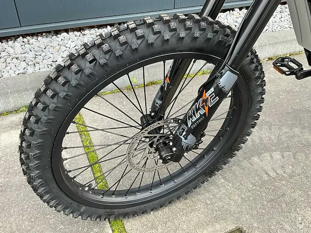 12000w trident stealth bomber elektrische mountainbike - afbeelding 9 van  13