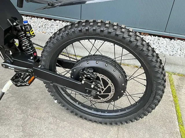 12000w trident stealth bomber elektrische mountainbike - afbeelding 10 van  13