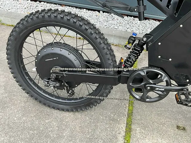 12000w trident stealth bomber elektrische mountainbike - afbeelding 11 van  13