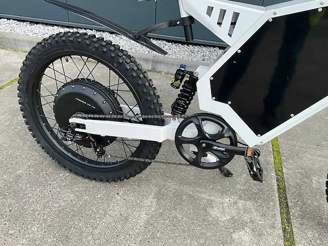 12000w trident stealth bomber elektrische mountainbike - afbeelding 14 van  15