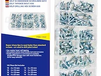 120delige set zelftappende schroeven - afbeelding 1 van  2