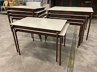 120x75cm restauranttafel (10x) - afbeelding 1 van  1