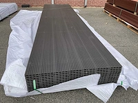 12,1 m² composiet vlonderplank antraciet 420x14.5x2.3 cm - afbeelding 2 van  6