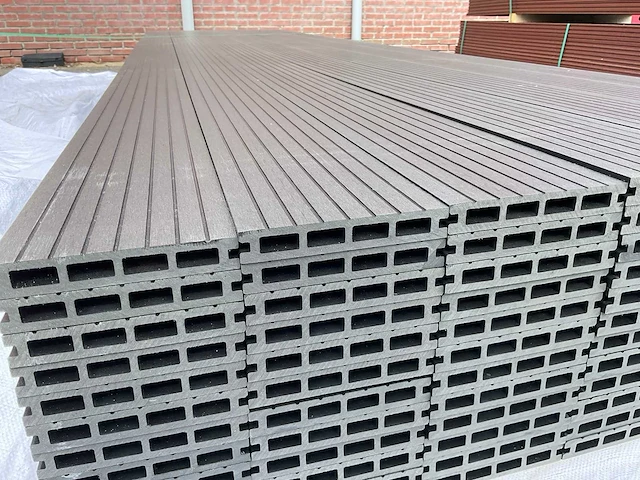 12,1 m² composiet vlonderplank antraciet 420x14.5x2.3 cm - afbeelding 6 van  6