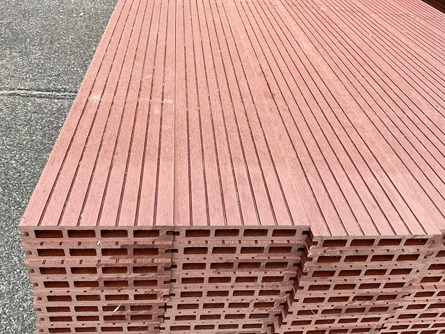 12,1 m² composiet vlonderplank bruin 420x14,5x2,3 cm - afbeelding 4 van  5