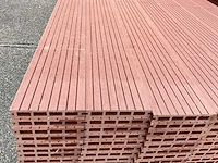 12,1 m² composiet vlonderplank bruin 420x14,5x2,3 cm - afbeelding 4 van  5