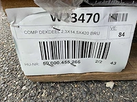 12,1 m² composiet vlonderplank bruin 420x14,5x2,3 cm - afbeelding 5 van  5