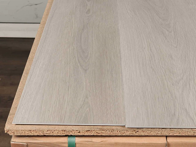 122 m2 pvc spc click plank met xps onderlaag - 1220 x 228 x 6 mm - afbeelding 2 van  4