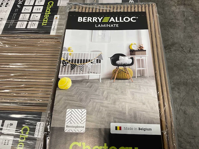 12,2m² berry alloc visgraat laminaat light nature type-b - afbeelding 5 van  8