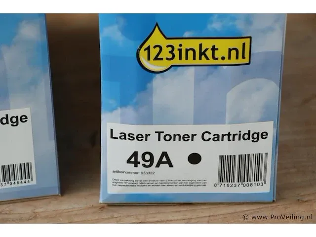 123 inkt laser toner cartridge tk-5240k, 522 en 49a - afbeelding 3 van  7