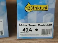 123 inkt laser toner cartridge tk-5240k, 522 en 49a - afbeelding 3 van  7