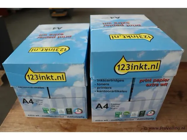 123 inkt print papier -8 pakken - afbeelding 1 van  3