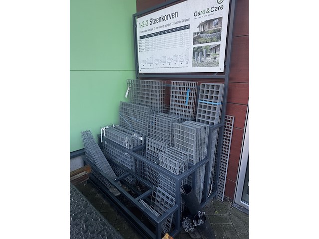 123 steenkorvenrek + voorraad - afbeelding 1 van  5