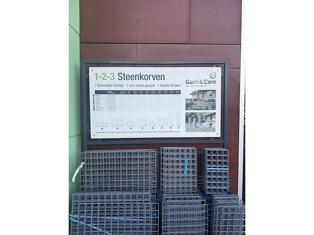 123 steenkorvenrek + voorraad - afbeelding 2 van  5