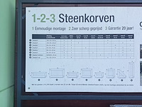 123 steenkorvenrek + voorraad - afbeelding 5 van  5