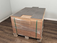 124 m2 pvc click tegel op hdf - 601 x 310 x 9 mm - afbeelding 4 van  4