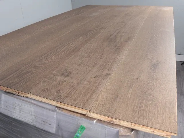 125 m2 multiplank xl eiken parket - 2200 x 250 x 15 mm - afbeelding 3 van  4