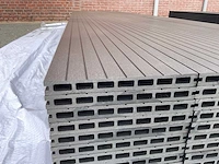 12,6 m² composiet vlonderplank antraciet 420x25x2.3 cm - afbeelding 5 van  6