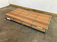 12,64m² elephant - vlonderplank hardhout semi-ribbel 215x14.5x2.1 cm