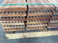 12,64m² elephant - vlonderplank hardhout semi-ribbel 215x14.5x2.1 cm - afbeelding 4 van  7
