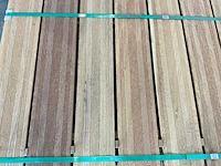 12,64m² elephant - vlonderplank hardhout semi-ribbel 215x14.5x2.1 cm - afbeelding 5 van  7