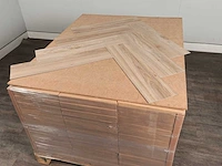129 m2 pvc dryback visgraat - 632 x 158 x 2,5 mm - afbeelding 4 van  4
