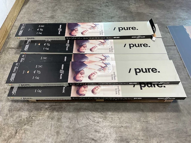 12,9m² pure. click 55 vinyl kliklaminaat authentic oak honey - afbeelding 7 van  11