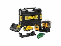 12v / 18v li-ion accu kruislijnlaser set (1x 2.0ah accu) in koffer - groen - afbeelding 1 van  3