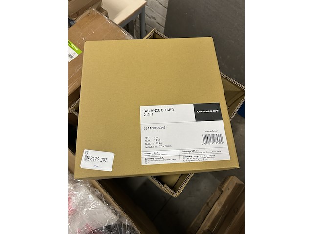 12x 2-in-1 balance board, evenwichtsplank ultrasport - afbeelding 3 van  5