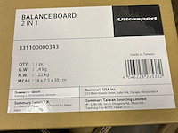 12x 2-in-1 balance board, evenwichtsplank ultrasport - afbeelding 4 van  5