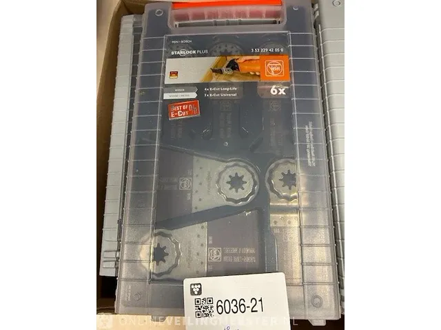 12x accessoireset 6 zaagbladen fein - afbeelding 3 van  5