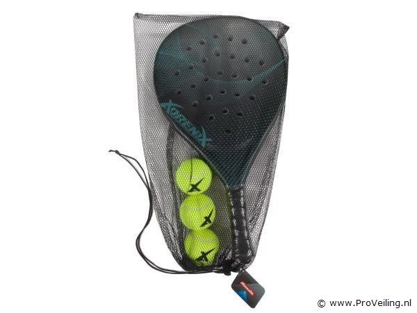 Veiling van diverse goederen o.a. adrenix padelset, beddengoed & elektrische tandenborstels