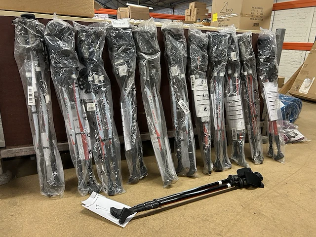 12x aluminium trekking stokken ultrasport - afbeelding 1 van  6