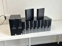 12x computer dell , optiplex pc's, zwart - afbeelding 2 van  8
